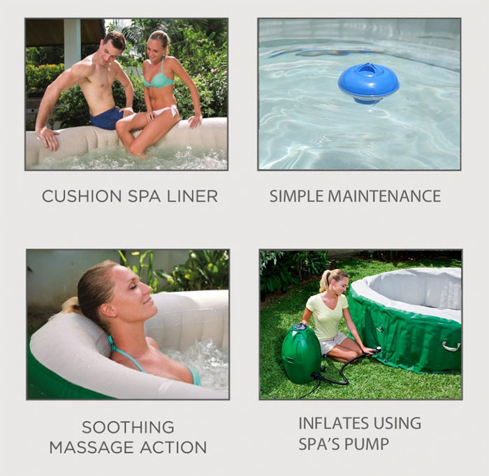 4 Features of the Coleman Hot Tub
